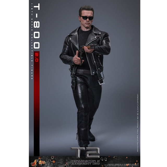 Terminator 2 Movie Masterpiece Action Figure 1/6 T-800 (2.0) 32cm