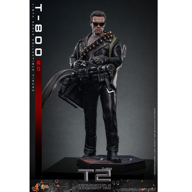 Terminator 2 Movie Masterpiece Action Figure 1/6 T-800 (2.0) 32cm