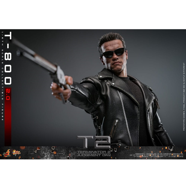 Terminator 2 Movie Masterpiece Action Figure 1/6 T-800 (2.0) 32cm