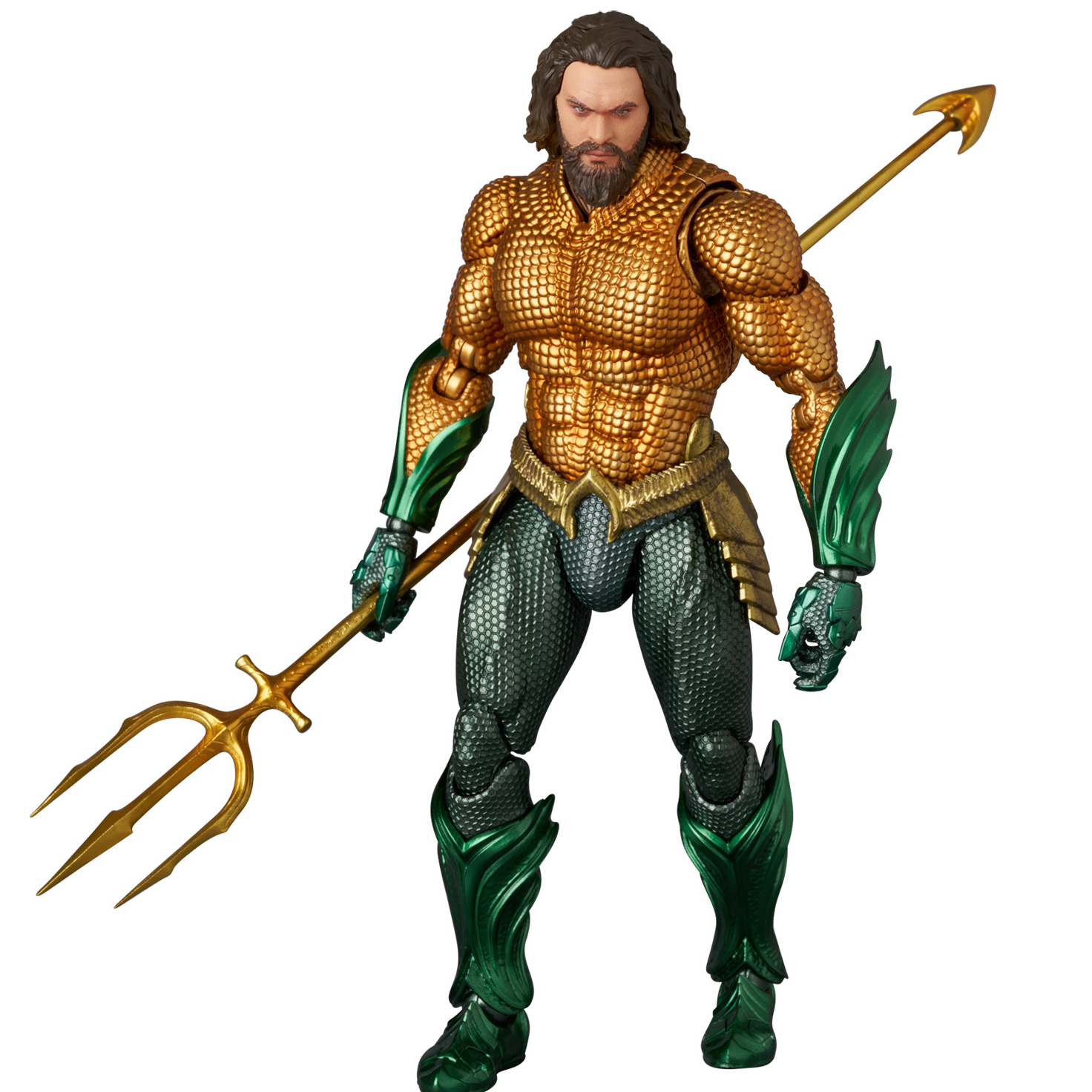 Medicom MAFEX Aquaman (Gold & Green Suit) afbeelding