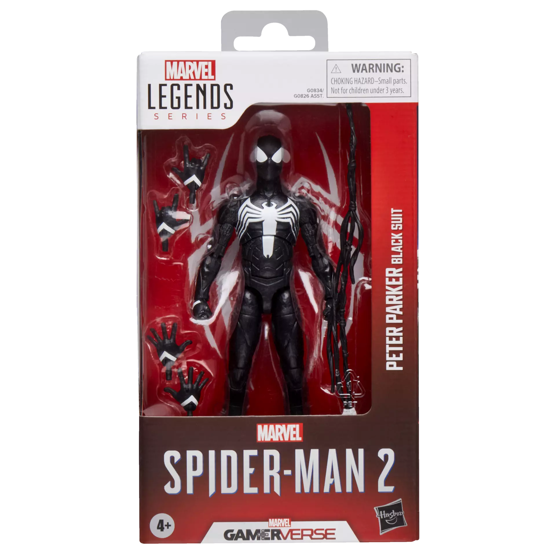Hasbro Marvel Legends Peter Parker Black Suit afbeelding