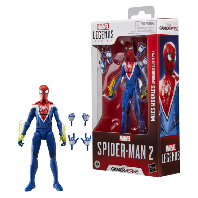 Marvel Legends Series Gamerverse Miles Morales Upgraded Suit Style 15cm Marvel Legends Series Gamerverse Miles Morales Upgraded Suit Style 15cm