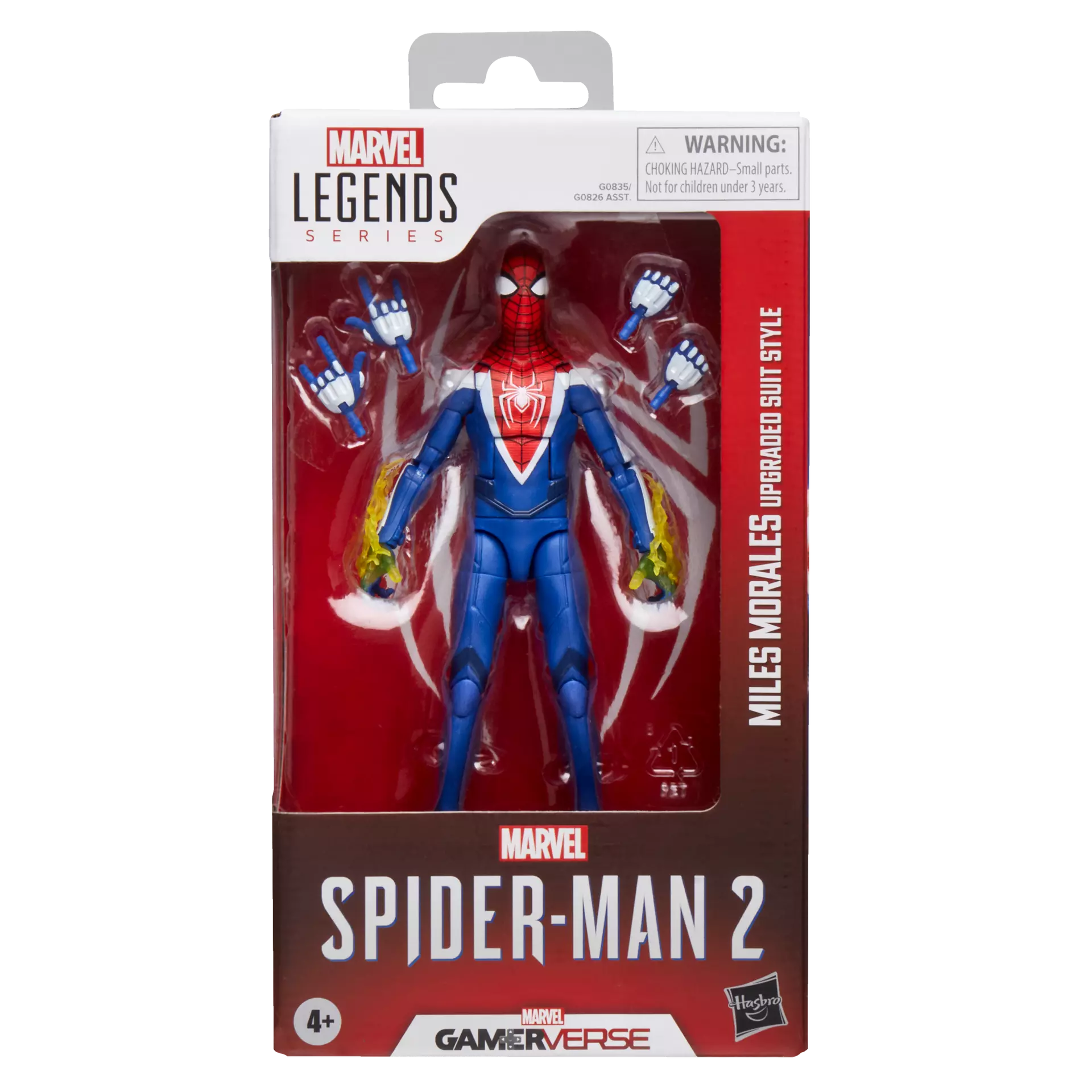 Hasbro Marvel Legends Miles Morales Upgraded Suit Style afbeelding
