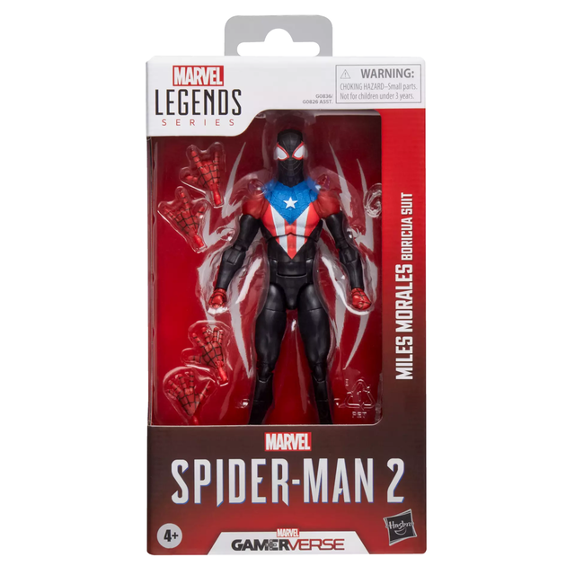 Marvel Legends Series Gamerverse Miles Morales Boricua Suit 15cm