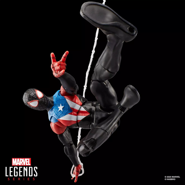 Marvel Legends Series Gamerverse Miles Morales Boricua Suit 15cm