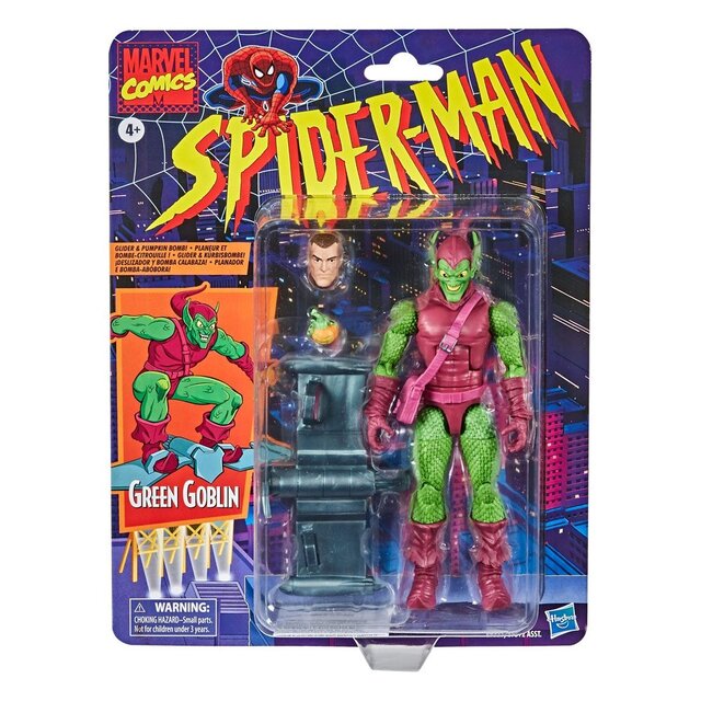 Marvel Legends Retro Green Goblin Action Figure 15cm
