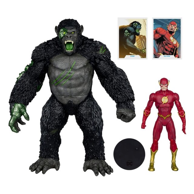 DC Multiverse Action Figure 2-Pack Titano vs. the Flash