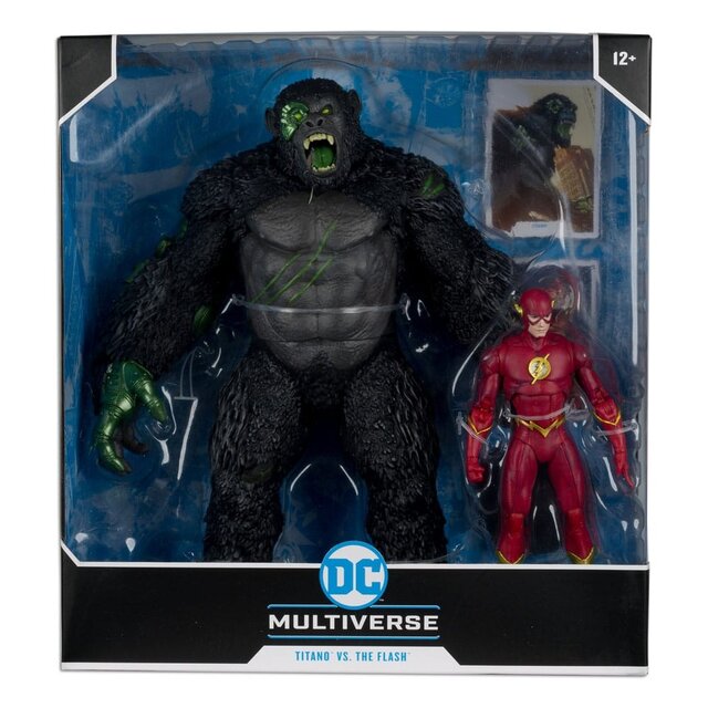 DC Multiverse Action Figure 2-Pack Titano vs. the Flash