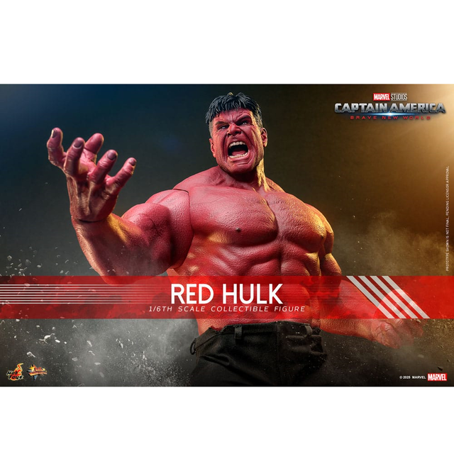 Captain America: Brave New World Movie Masterpiece Red Hulk 47cm