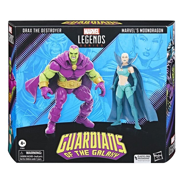 Guardians of the Galaxy Marvel Legends 2-Pack Drax the Destroyer & Marvel's Moondragon 15cm