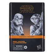 Star Wars Episode IV Black Series 2-Pack Rebel Trooper & Stormtrooper 15cm Star Wars Episode IV Black Series 2-Pack Rebel Trooper & Stormtrooper 15cm