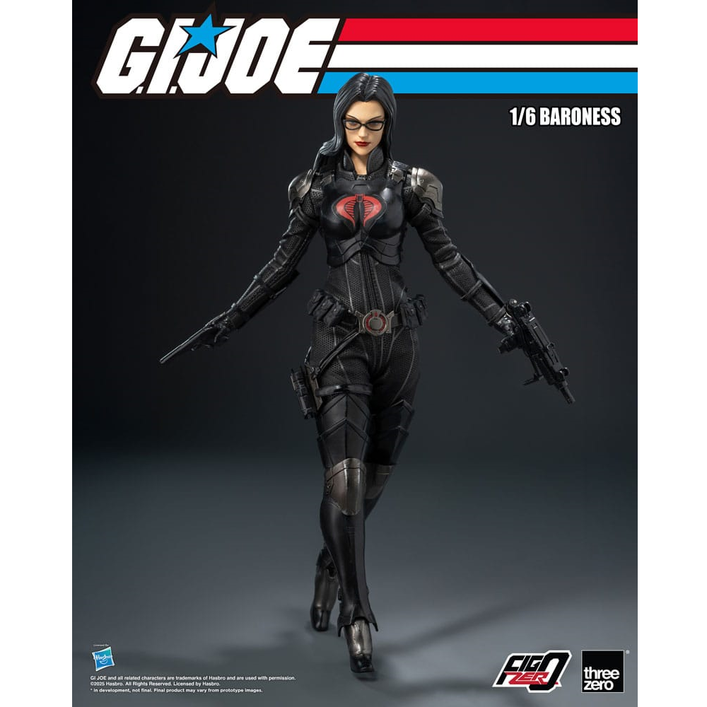 Threezero G.I. Joe FigZero Baroness afbeelding
