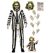 Beetlejuice Beetlejuice Ultimate Striped Suit Beetlejuice 18cm
