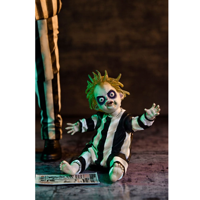 Beetlejuice Beetlejuice Ultimate Striped Suit Beetlejuice 18cm