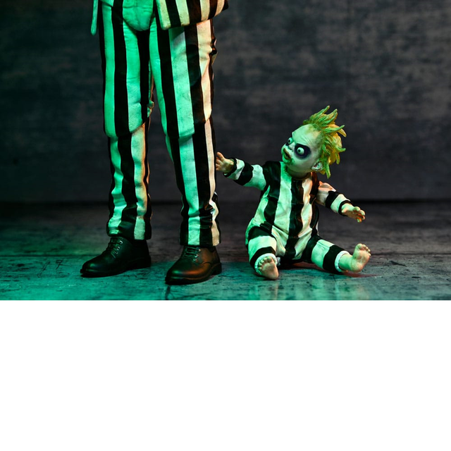 Beetlejuice Beetlejuice Ultimate Striped Suit Beetlejuice 18cm
