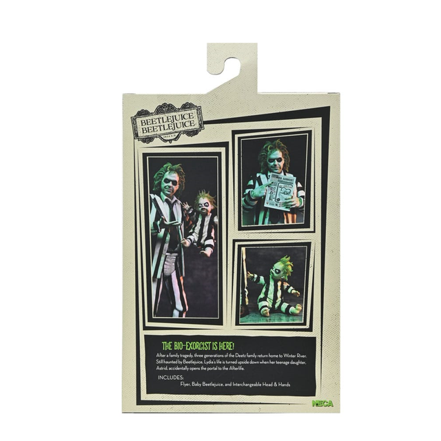 Beetlejuice Beetlejuice Ultimate Striped Suit Beetlejuice 18cm