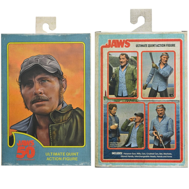 Ultimate Quint Action Figure (Jaws 50th Anniversary) 18cm