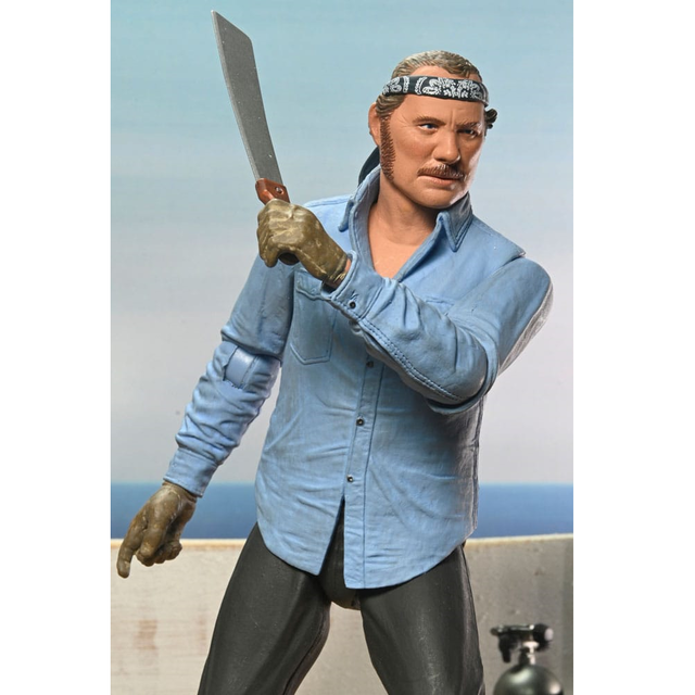 Ultimate Quint Action Figure (Jaws 50th Anniversary) 18cm
