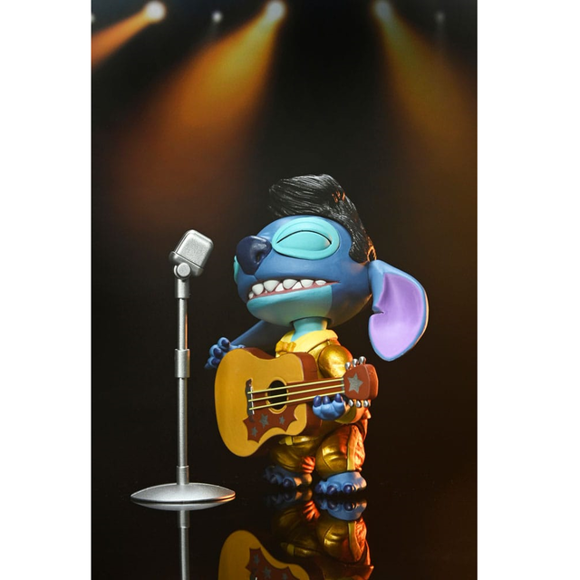 Lilo & Stitch Ultimate Gold Suit Elvis Stitch 8cm Lilo & Stitch Ultimate Gold Suit Elvis Stitch 8cm