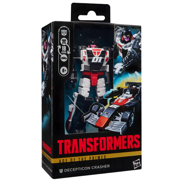 Transformers Age of the Primes Deluxe Class Decepticon Crasher 14cm