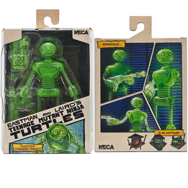 Teenage Mutant Ninja Turtles (Mirage Comics) Fugitoid Transmat Glow in the Dark 18cm