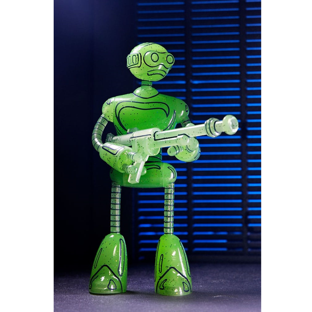 Teenage Mutant Ninja Turtles (Mirage Comics) Fugitoid Transmat Glow in the Dark 18cm