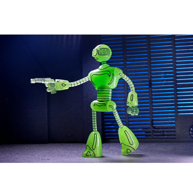 Teenage Mutant Ninja Turtles (Mirage Comics) Fugitoid Transmat Glow in the Dark 18cm