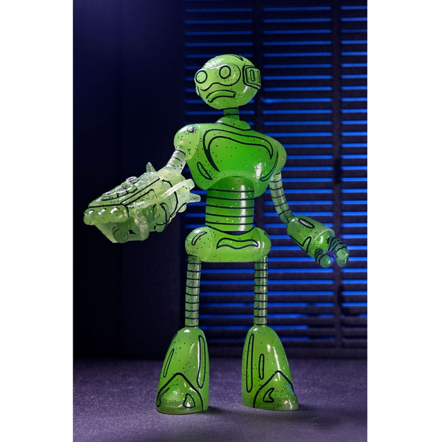 Teenage Mutant Ninja Turtles (Mirage Comics) Fugitoid Transmat Glow in the Dark 18cm