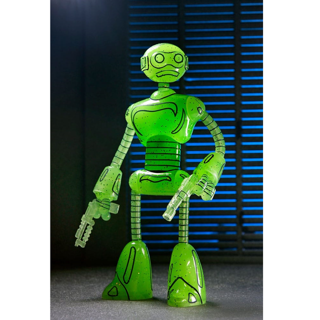 Teenage Mutant Ninja Turtles (Mirage Comics) Fugitoid Transmat Glow in the Dark 18cm