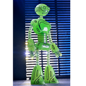 Teenage Mutant Ninja Turtles (Mirage Comics) Fugitoid Transmat Glow in the Dark 18cm