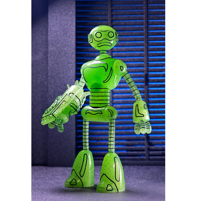 Teenage Mutant Ninja Turtles (Mirage Comics) Fugitoid Transmat Glow in the Dark 18cm