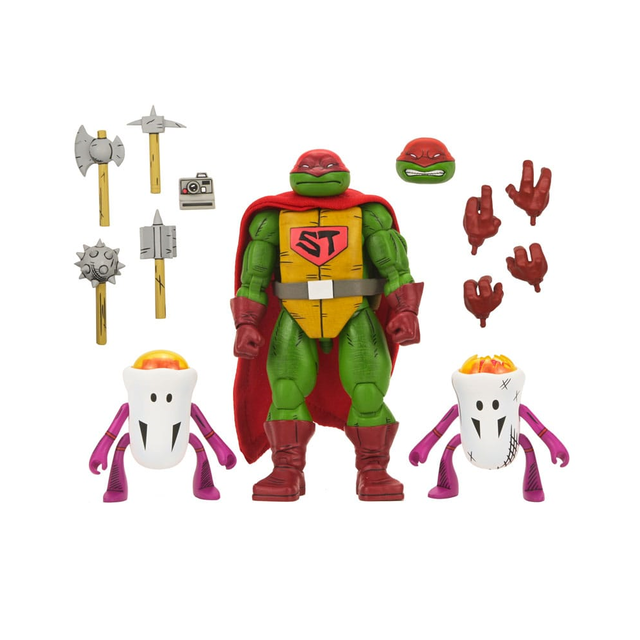 Teenage Mutant Ninja Turtles (Mirage Comics) Super Turtle and Domeoids 18cm