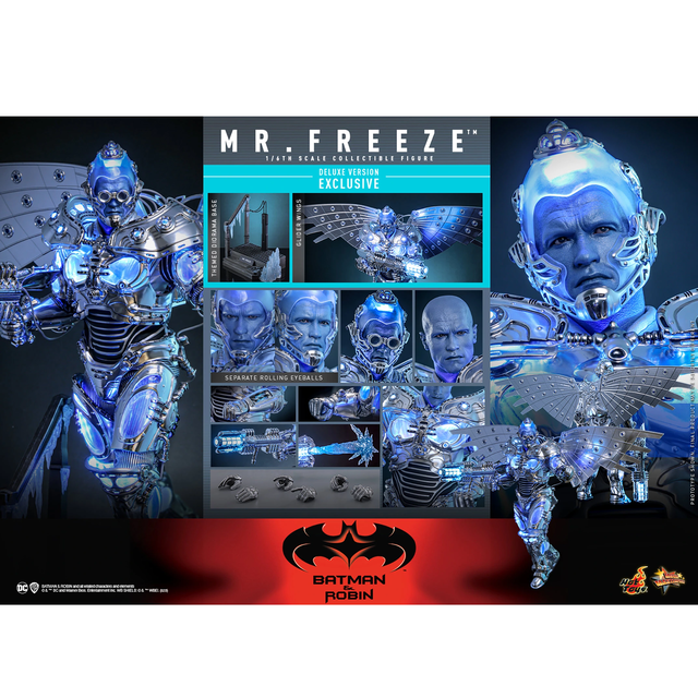 Batman & Robin Movie Masterpiece Action Figure 1/6 Mr. Freeze Deluxe Version 33cm