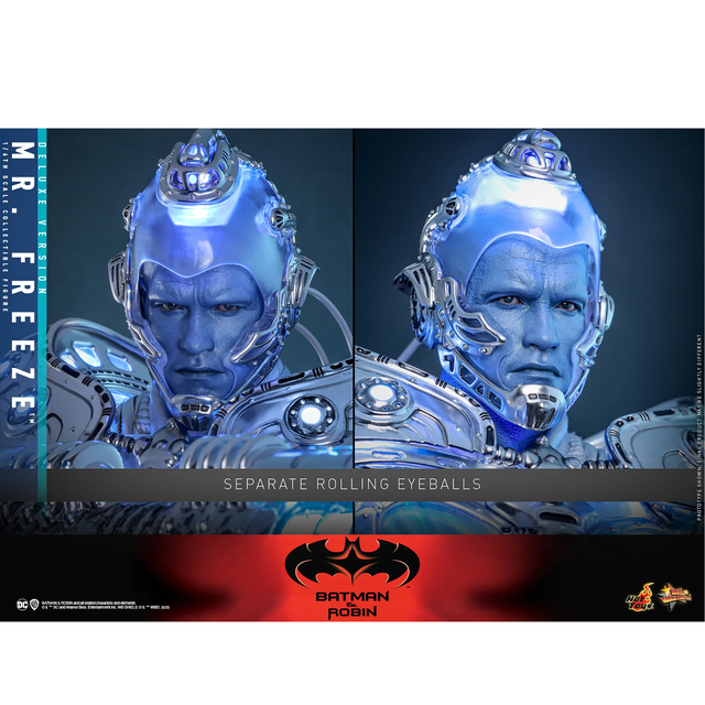 Batman & Robin Movie Masterpiece Action Figure 1/6 Mr. Freeze Deluxe Version 33cm
