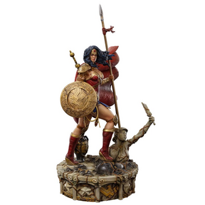 Wonder Woman Unleashed Statue