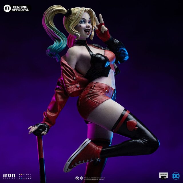 DC Comics Art Scale Statue 1/10 Harley Quinn (Gotham City Sirens) 22cm