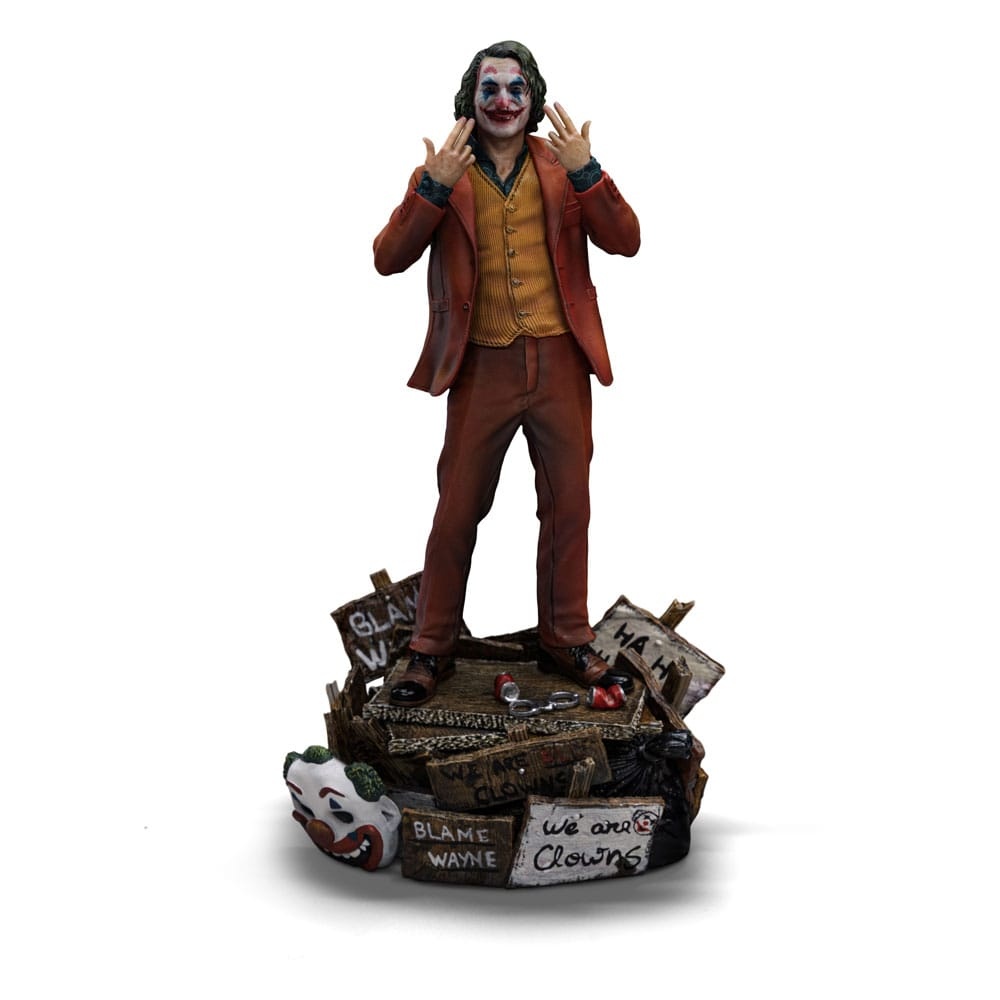 Iron Studios Deluxe Joker (Arthur Fleck) Statue afbeelding