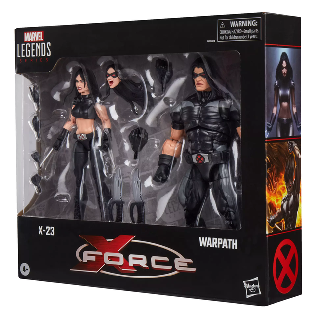 X-Force Marvel Legends Series X-23 & Warpath X-Force Marvel Legends Series X-23 & Warpath