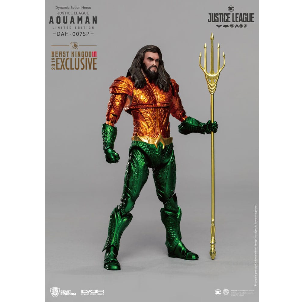 Beast Kingdom Aquaman Comic Color Version afbeelding