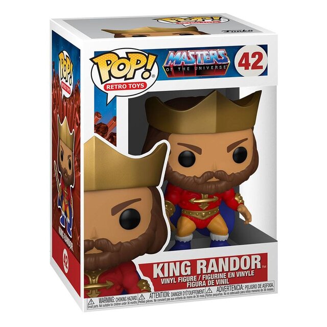 POP! Masters of The Universe Vinyl Figure King Randor 9cm