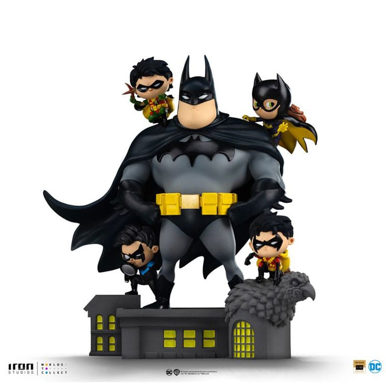 Iron Studios Batman Family Animated icons PVC Figure afbeelding