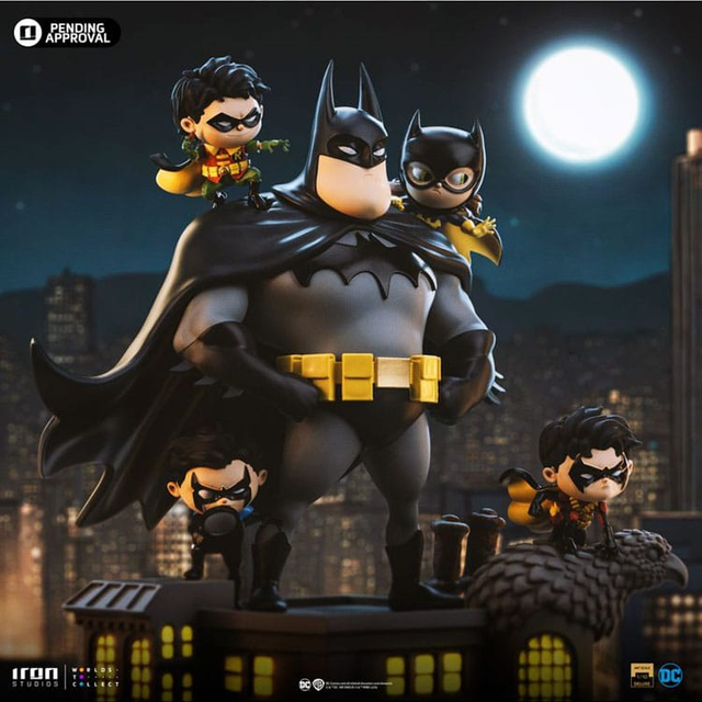 Batman Animated icons PVC Figure Batman Family 17cm Batman Animated icons PVC Figure Batman Family 17cm