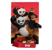 McFarlane Movie Maniacs Kung Fu Panda Po PVC Statue 17cm
