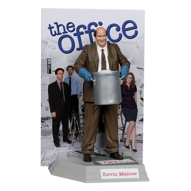 McFarlane Movie Maniacs The Office Kevin Malone PVC Statue 17cm