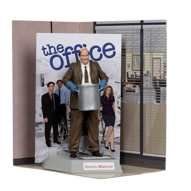 McFarlane Movie Maniacs The Office Kevin Malone PVC Statue 17cm