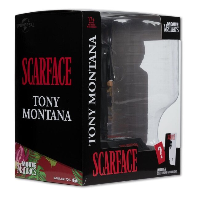 McFarlane Movie Maniacs Scarface Tony Montana PVC Statue 17cm