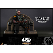 Star Wars The Mandalorian Action Figure 1/6 Boba Fett (Repaint Armor) and Throne Special Edition 30cm Star Wars The Mandalorian Action Figure 1/6 Boba Fett (Repaint Armor) and Throne Special Edition 30cm