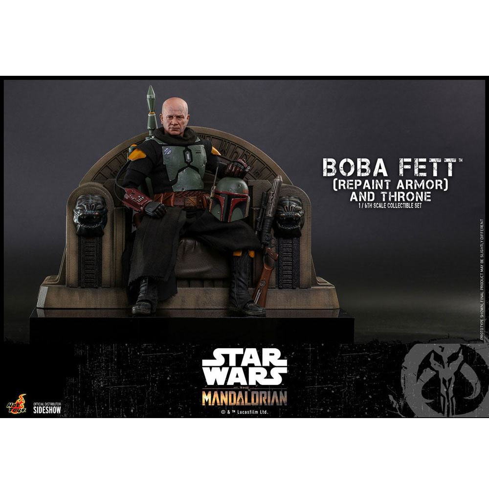 Hot Toys Star Wars Boba Fett and Throne Special Edition afbeelding