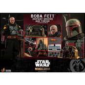 Star Wars The Mandalorian Action Figure 1/6 Boba Fett (Repaint Armor) and Throne Special Edition 30cm Star Wars The Mandalorian Action Figure 1/6 Boba Fett (Repaint Armor) and Throne Special Edition 30cm