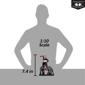 DC Direct Harley Quinn: Red, White & Black Statue by Jenny Frison 19cm